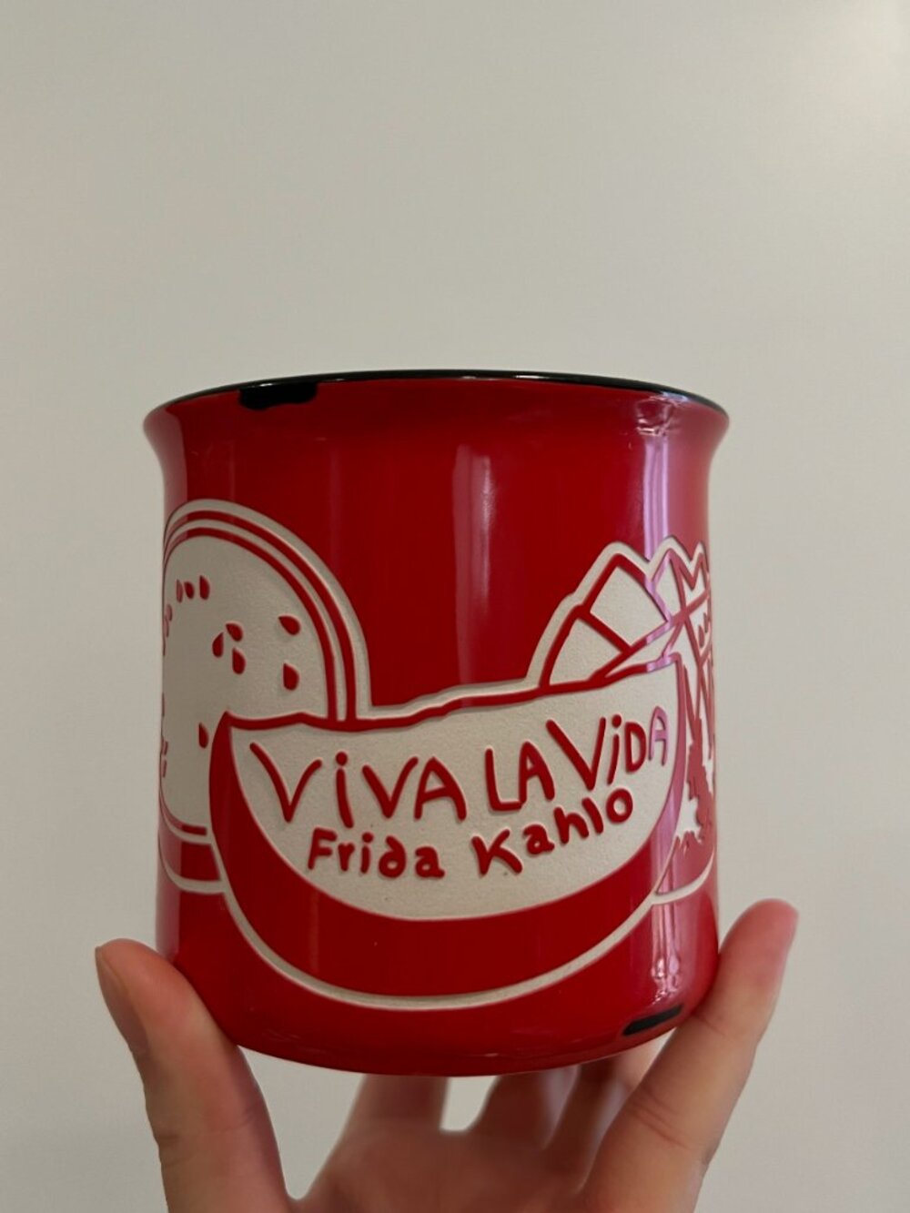 Frida kahlo mug viva la vida